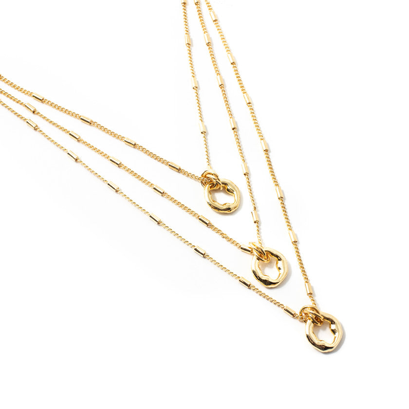 Kuka gold necklace