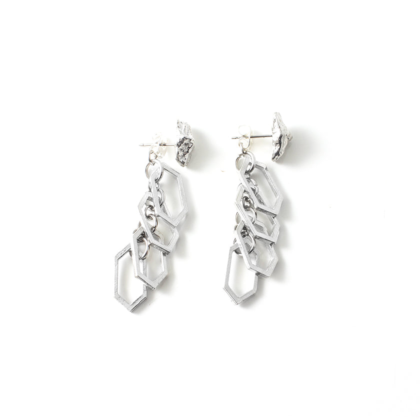 Panama Silver Earrings