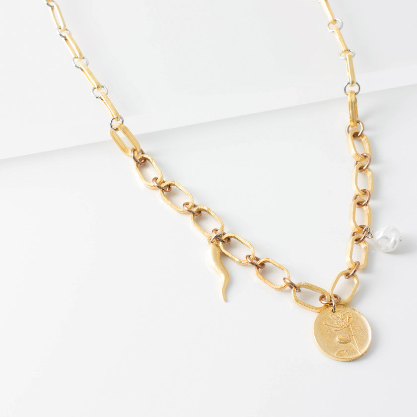 Guilia Gold Necklace