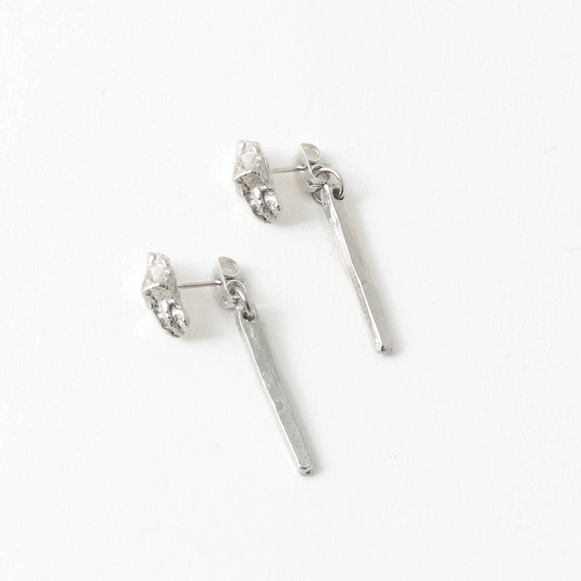 Nolwen Silver Earrings