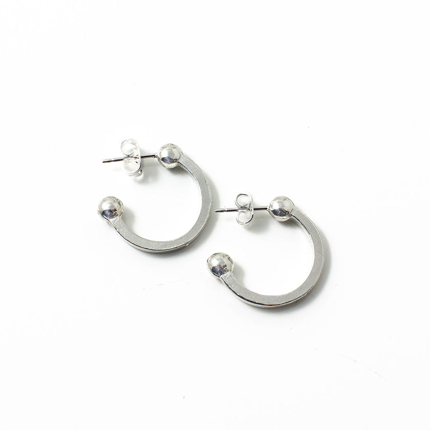 Carlo Silver Earrings