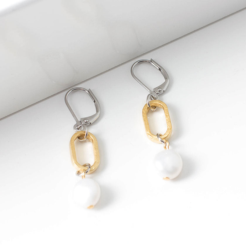 Anabelle Two-tone Earrings