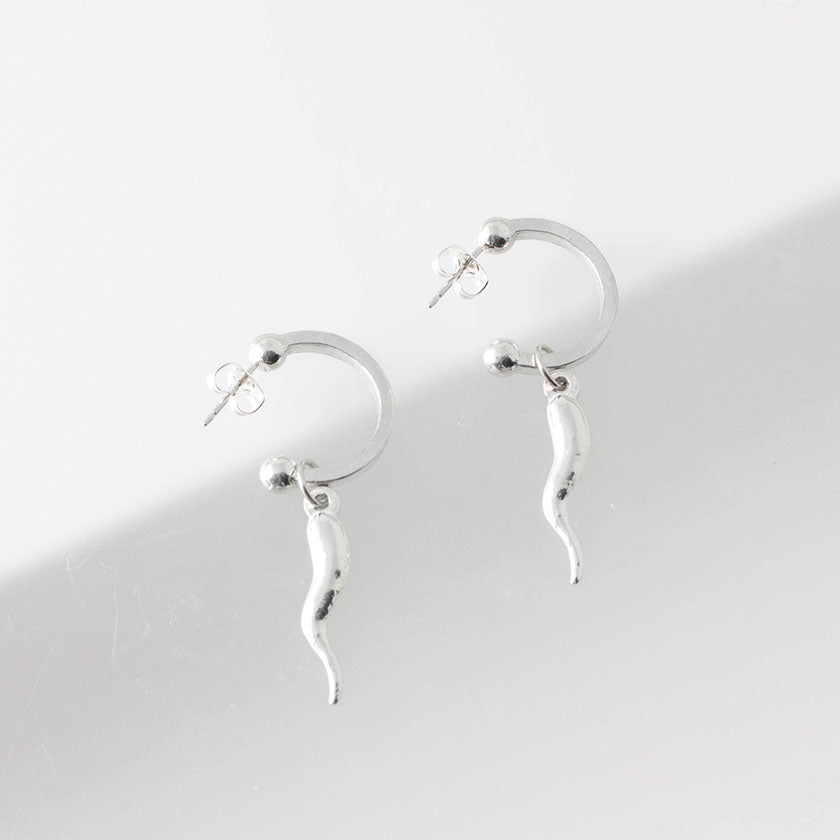 Nunzio Silver Earrings