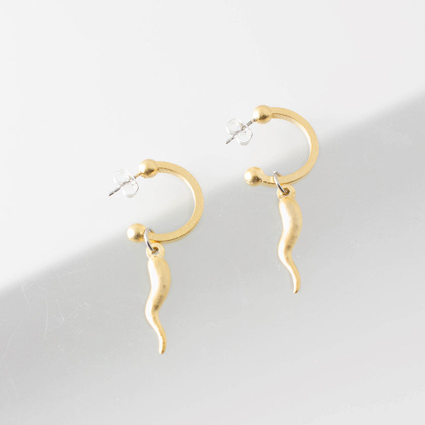 Nunzio Silver Earrings