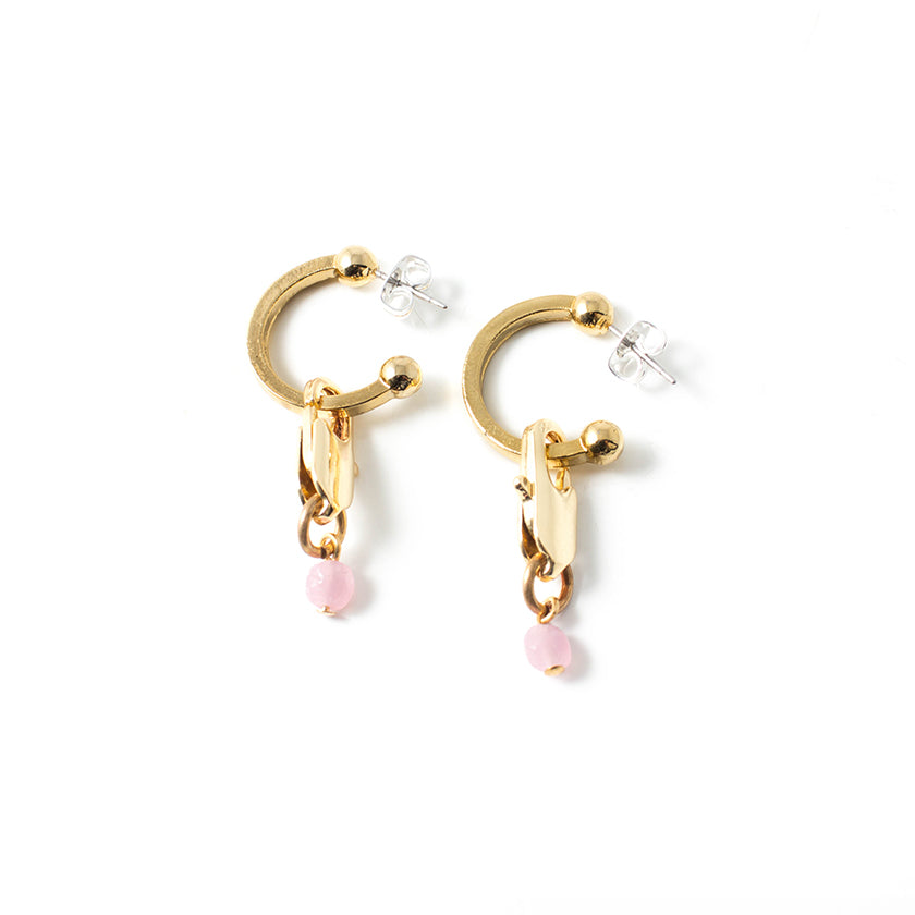 Boucles d'oreilles Havane Or