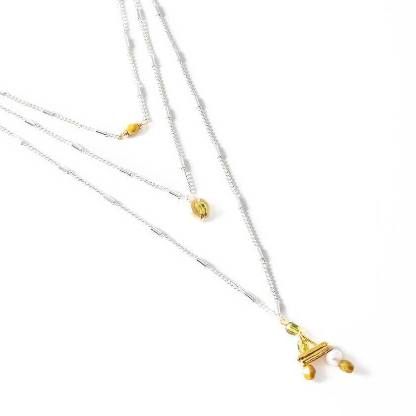 Collier Gaspé Deux tons