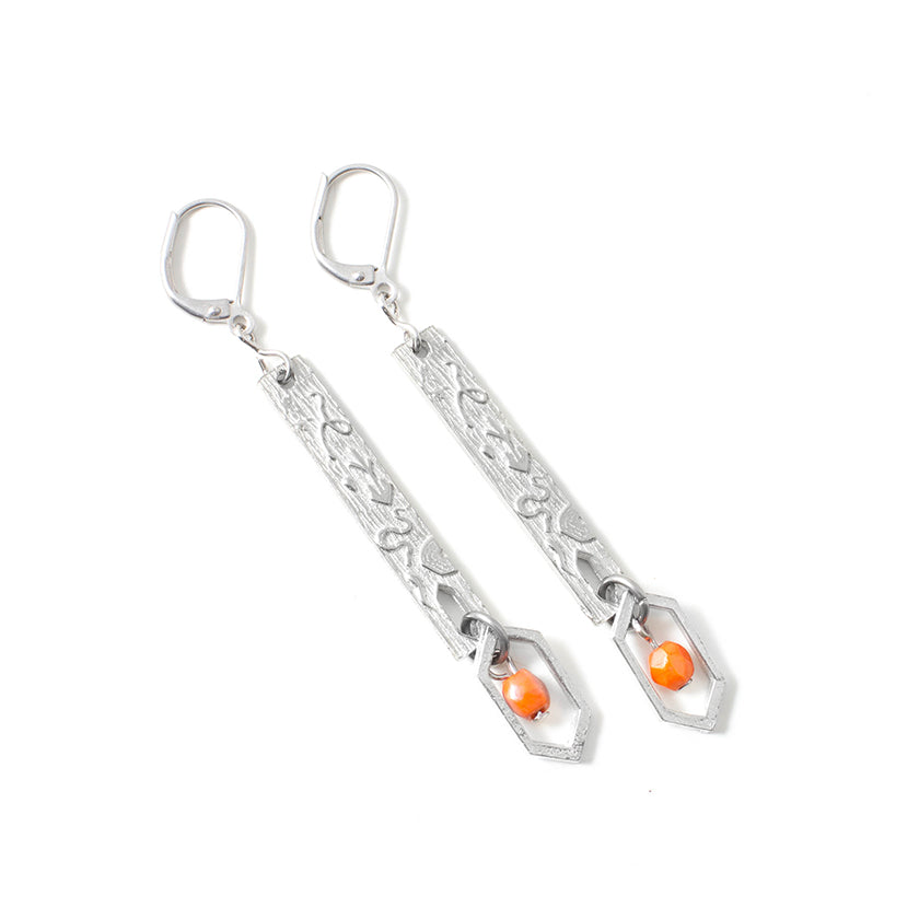 Boucles d'oreilles Marbella Argent