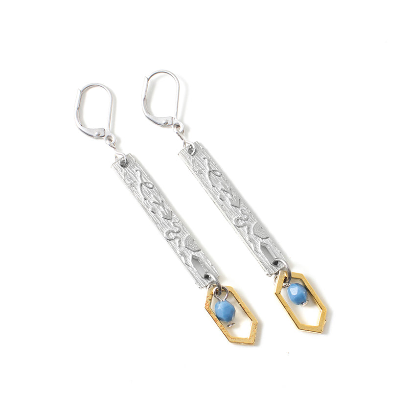 Boucles d'oreilles Marbella Deux tons