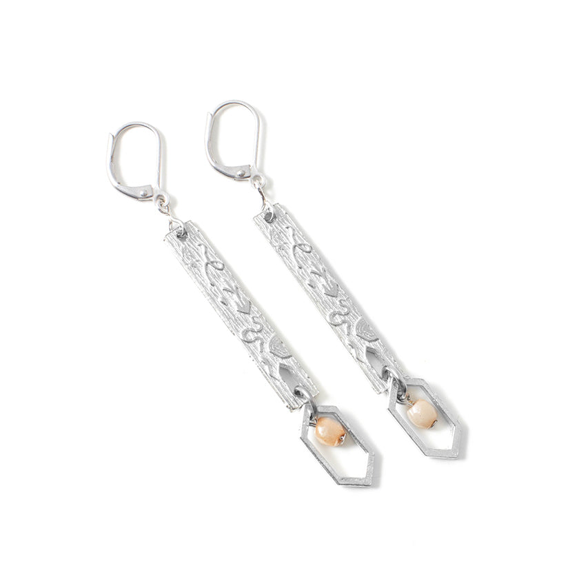 Boucles d'oreilles Marbella Argent