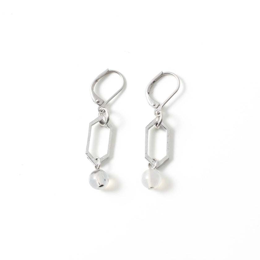 Boucles d'oreilles Capri Argent