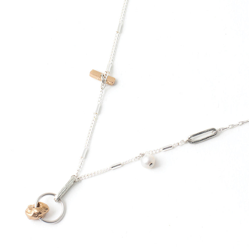 Collier Bob Deux tons