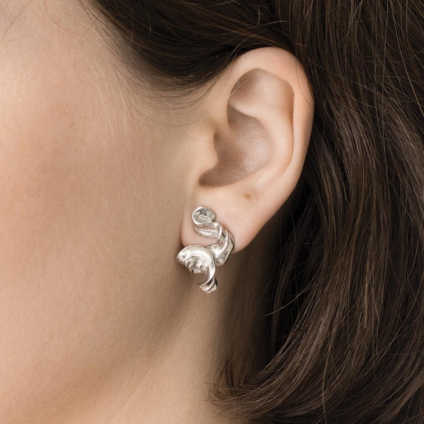 Lenore Silver Earrings