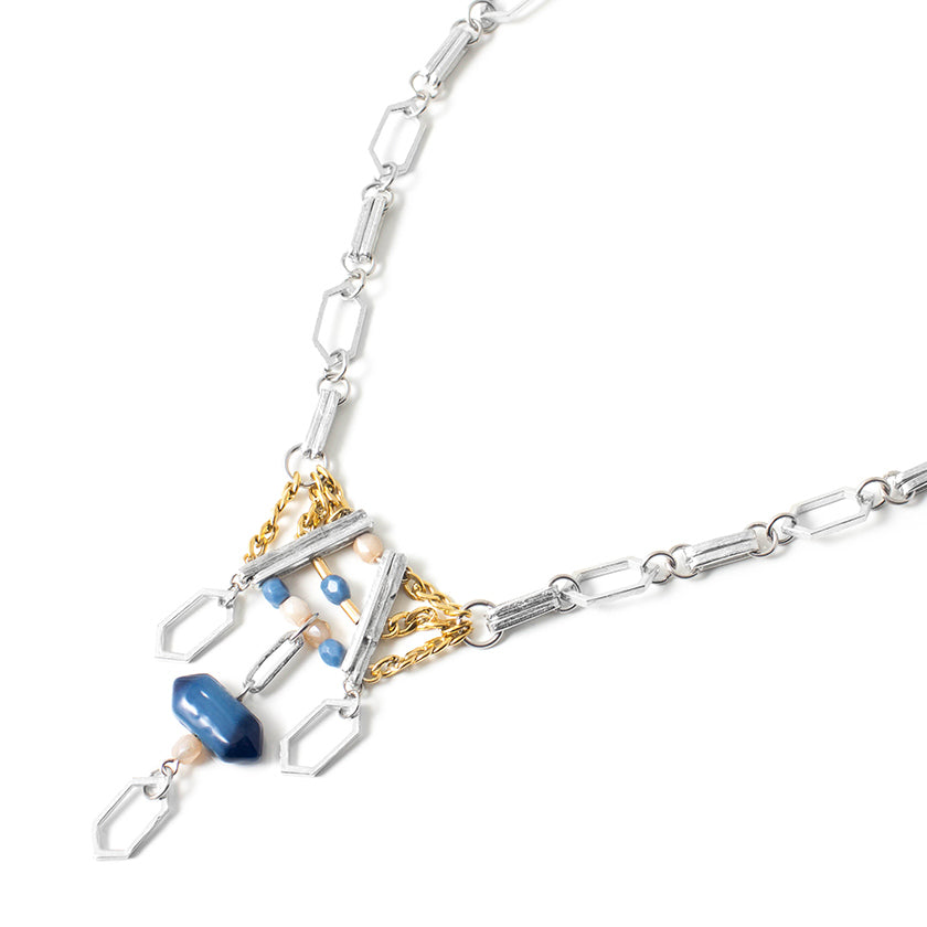 LosAngeles Two-tone Necklace