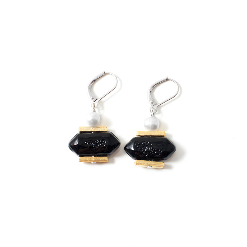 Boucles d'oreilles Honolulu Deux tons
