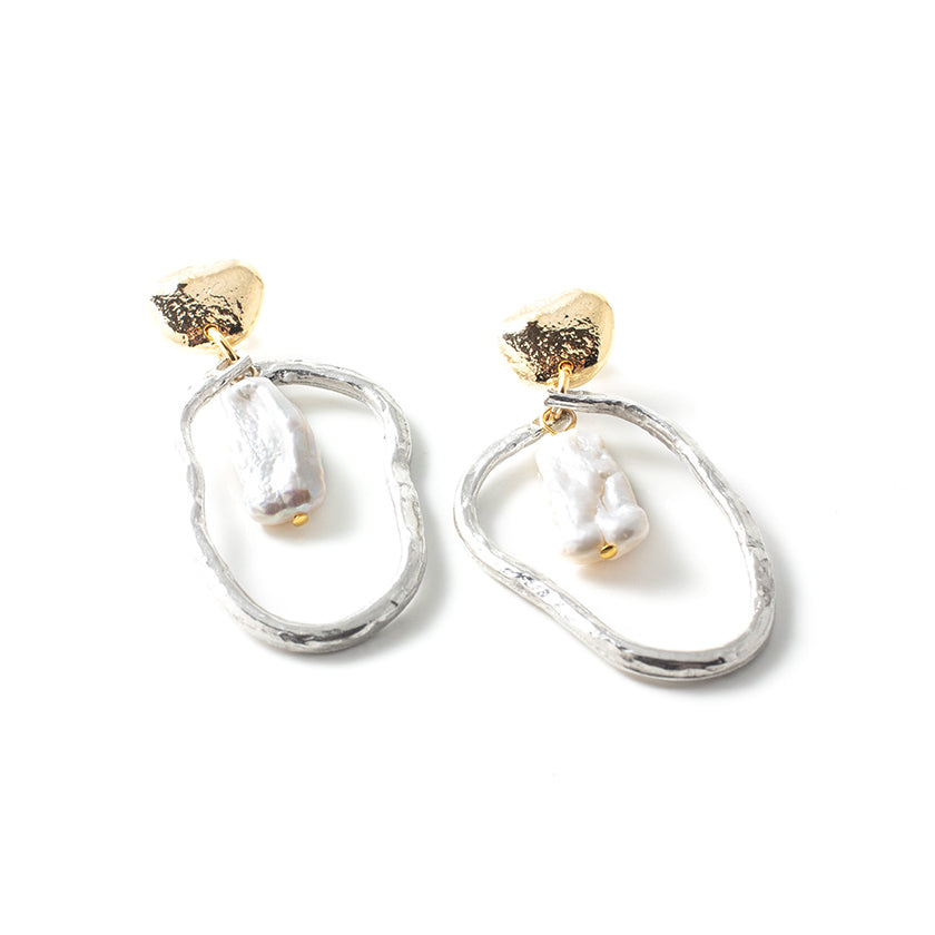 Versailles Two-tone Earrings