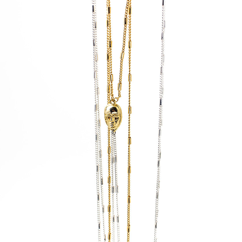 Lopia two-tone body chain