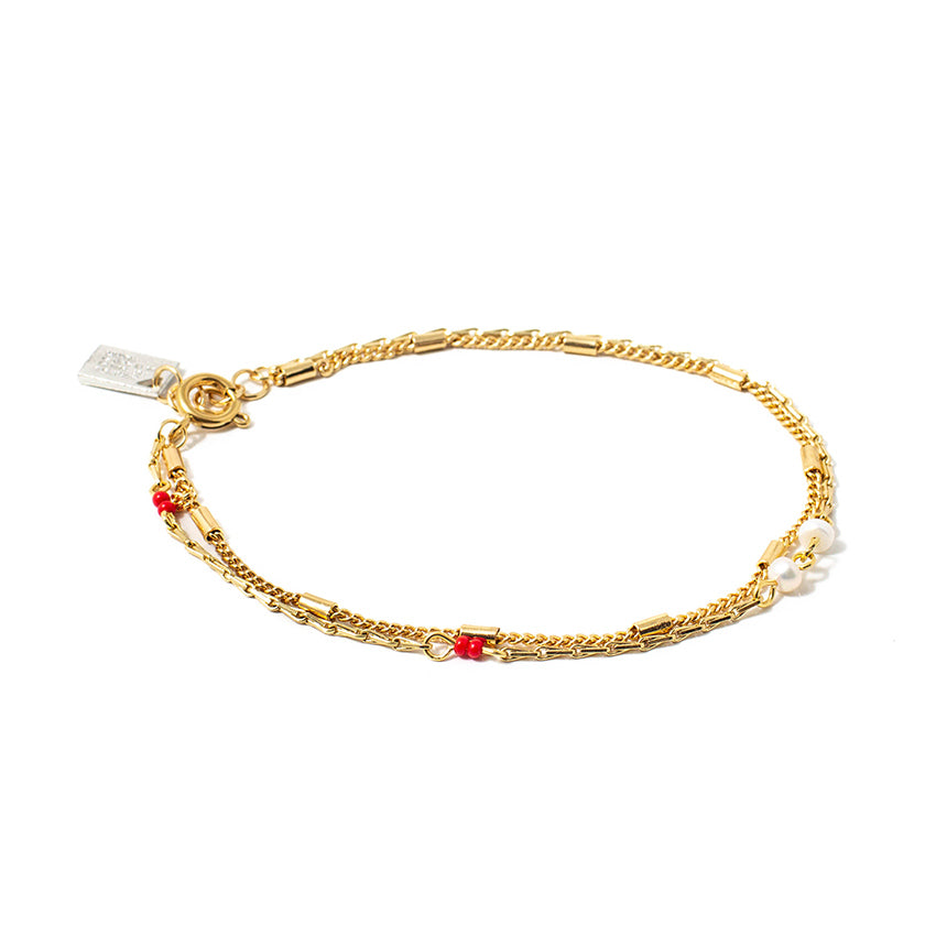 Bracelet de cheville Fioz Or