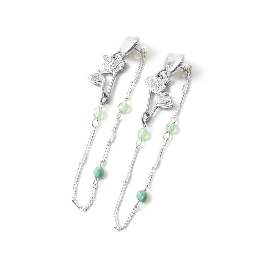 Boucles d'oreilles Nungwi Argent