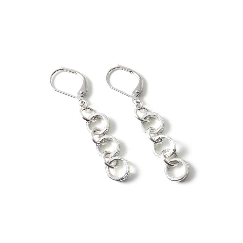 Dieppe Silver Earrings