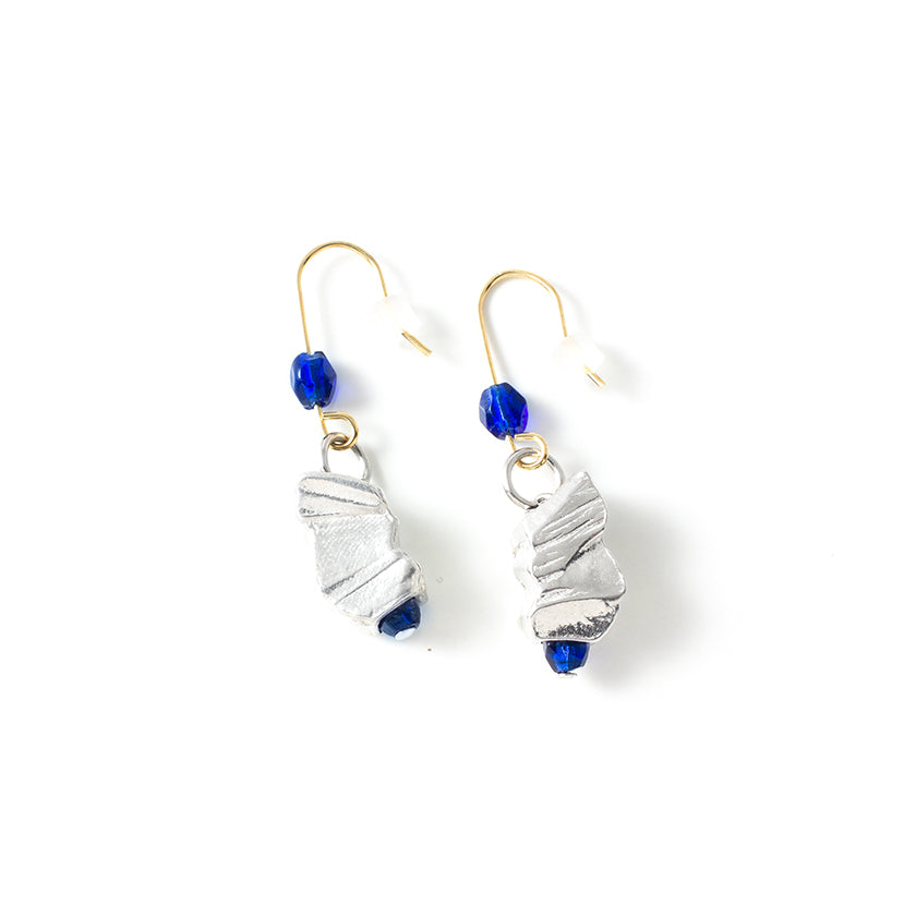 Nosara two-tone earrings