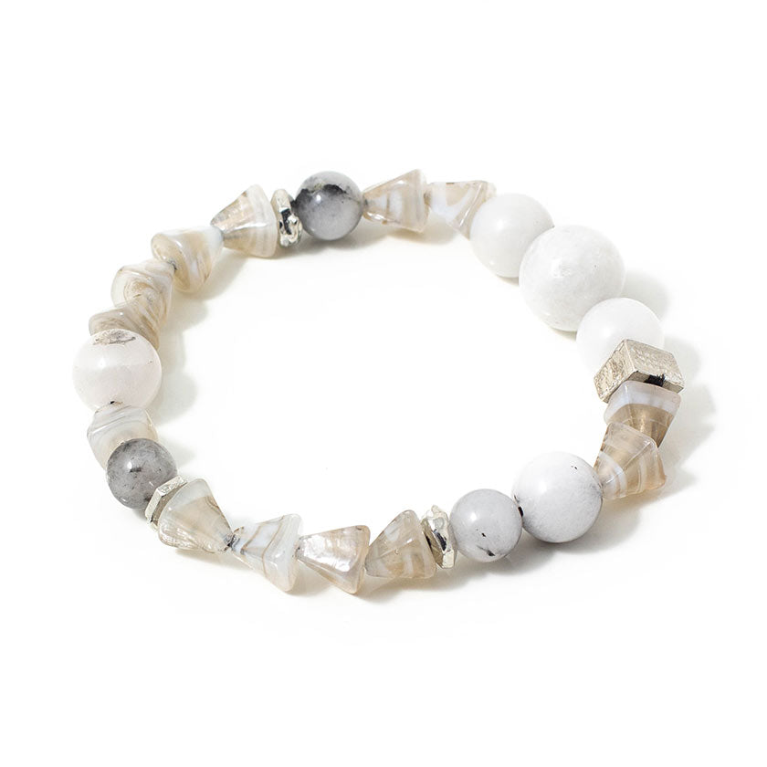 Itza silver bracelet