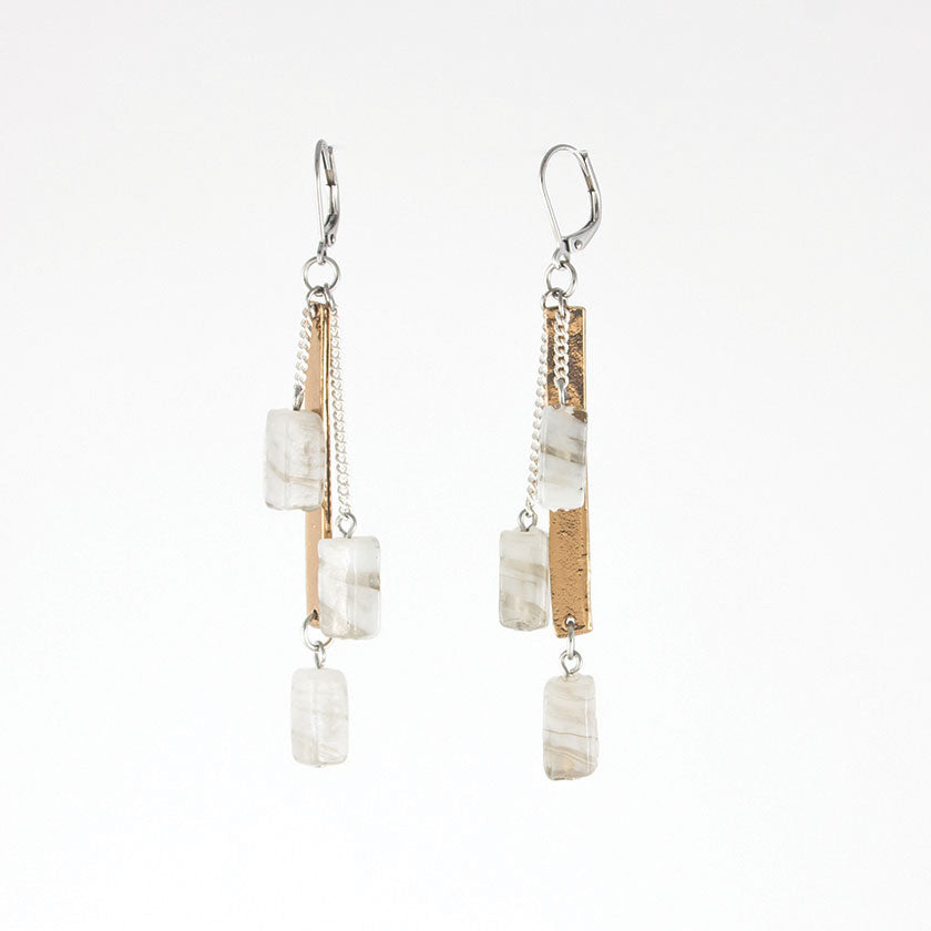 Norma Two-tone Earrings