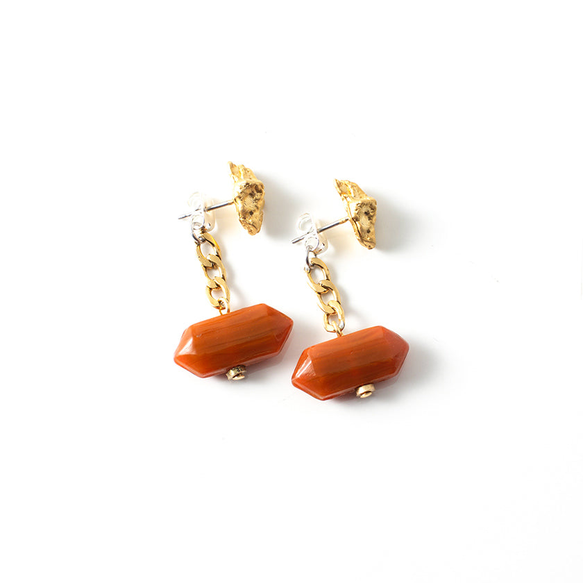 Nagoya gold earrings