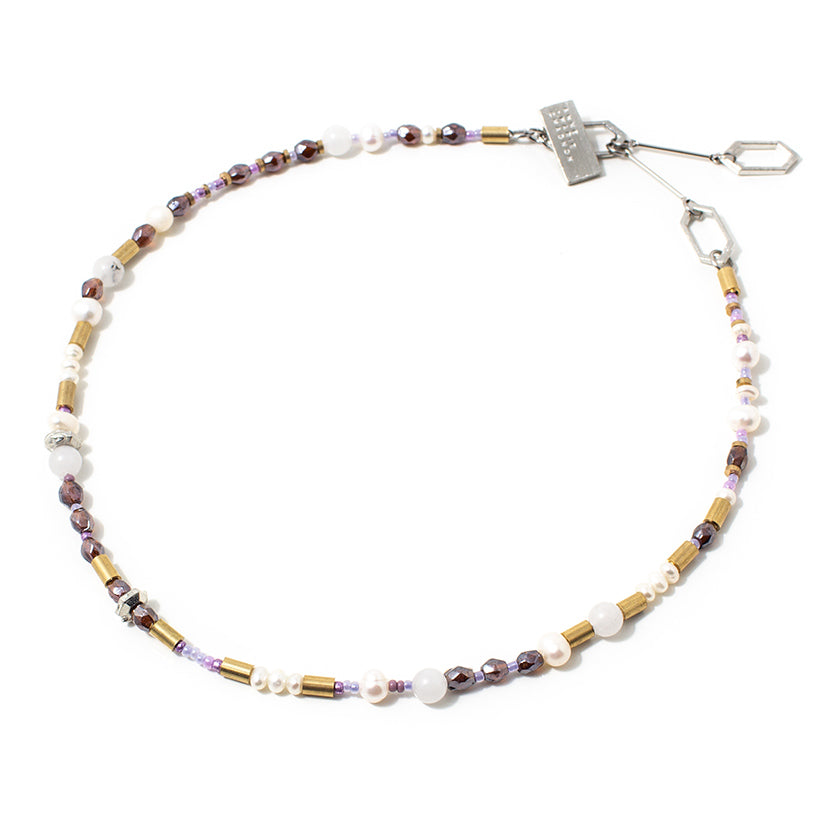 Glea Two-tone Necklace