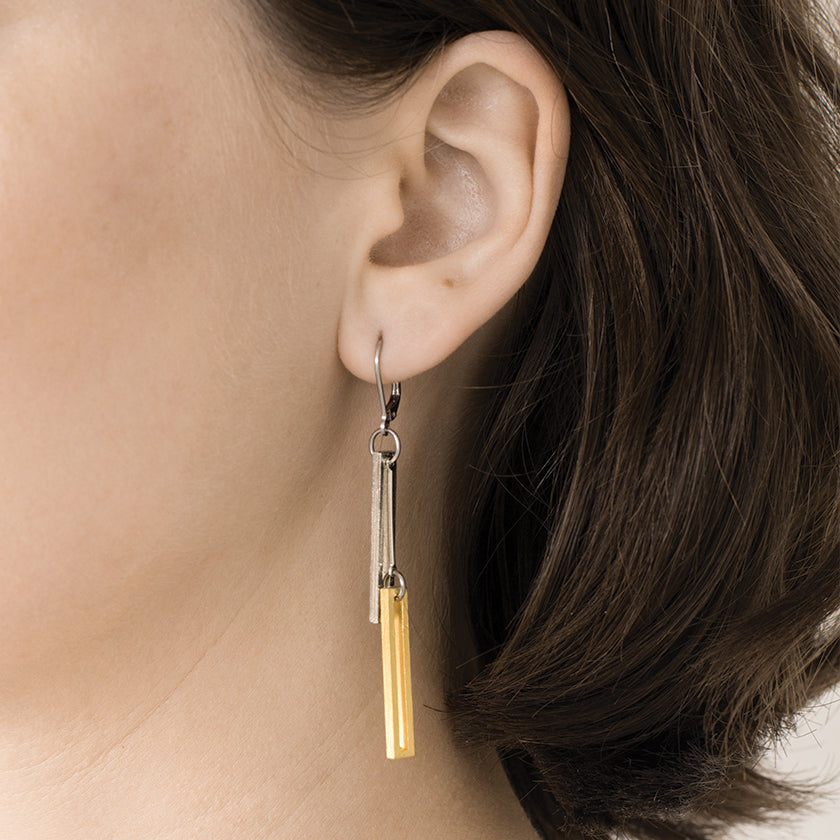 Chantal Two-tone Earrings