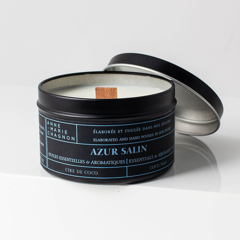 Bougie Azur Salin