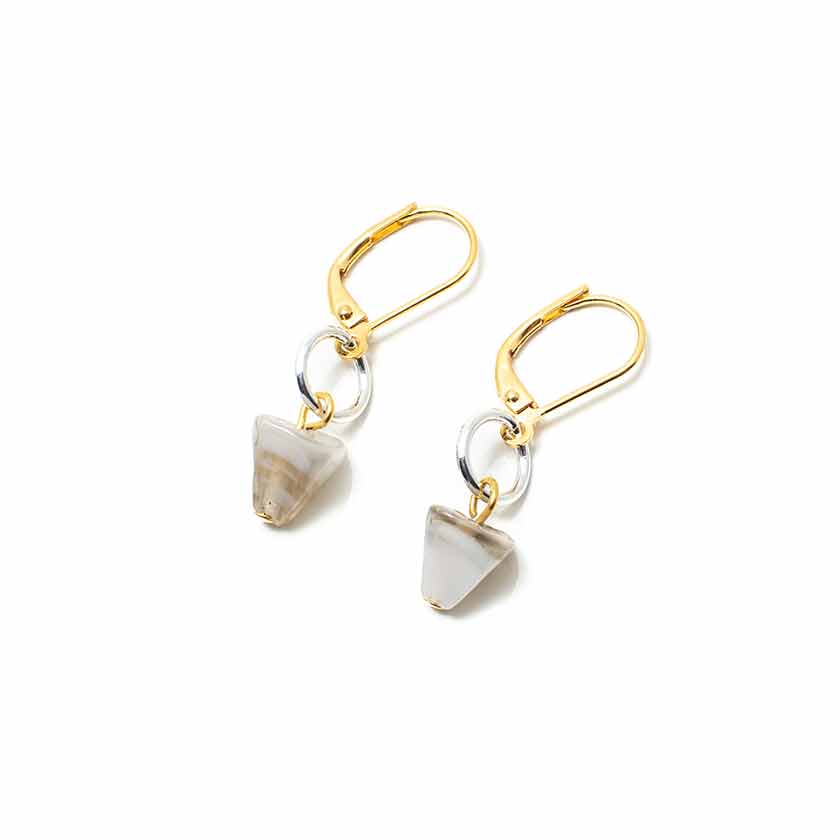 Boba Two-tone Earrings