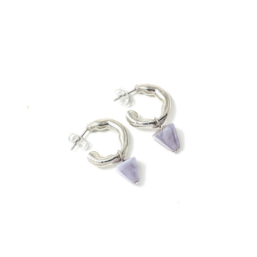 Enom Silver Earrings