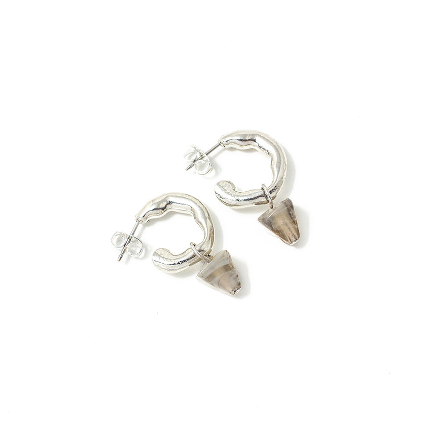 Enom Silver Earrings