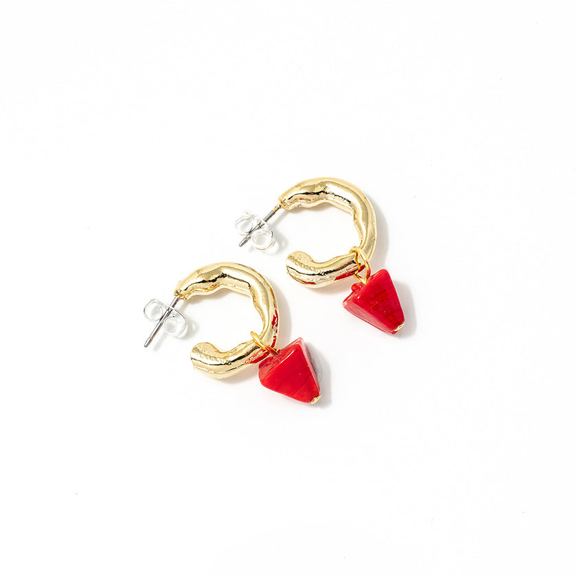 Enom Gold Earrings