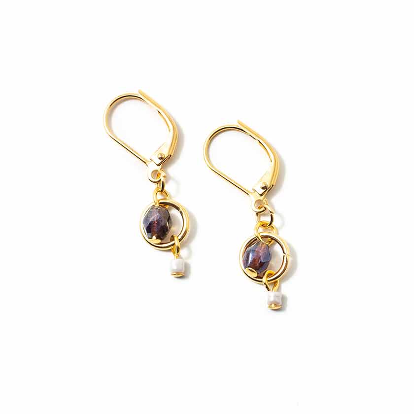 Boucles d'oreilles Baeli Or