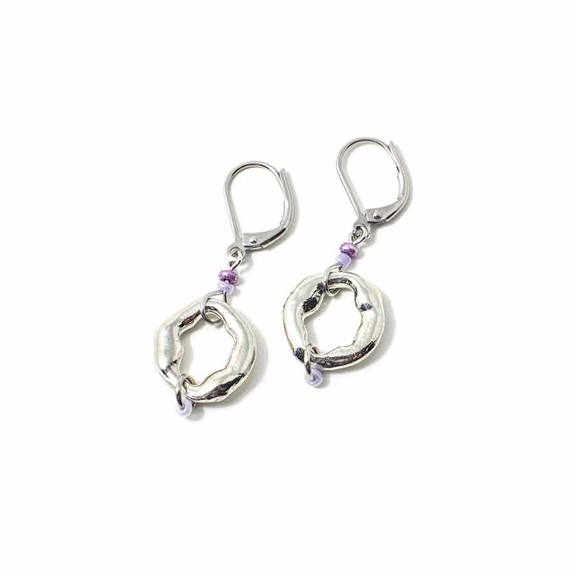 Cija Silver Earrings