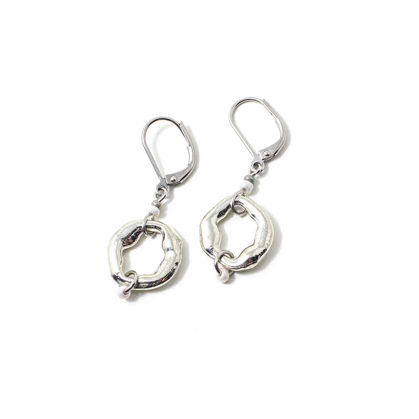 Boucles d'oreilles Cija Argent