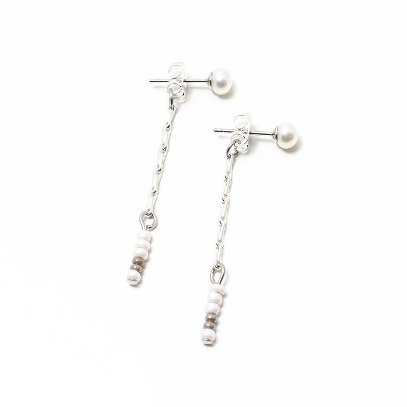 Nati Silver Earrings