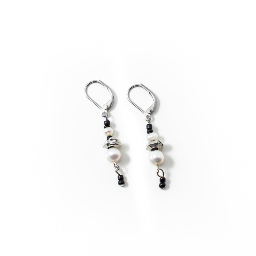 Boucles d'oreilles Dapi Argent