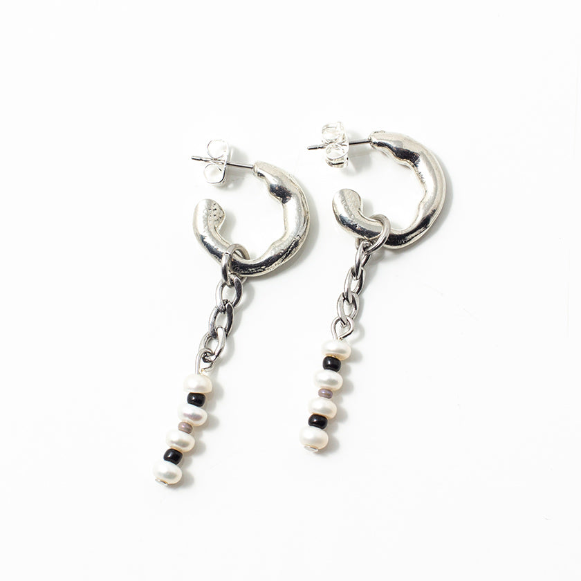 Lobir silver earrings