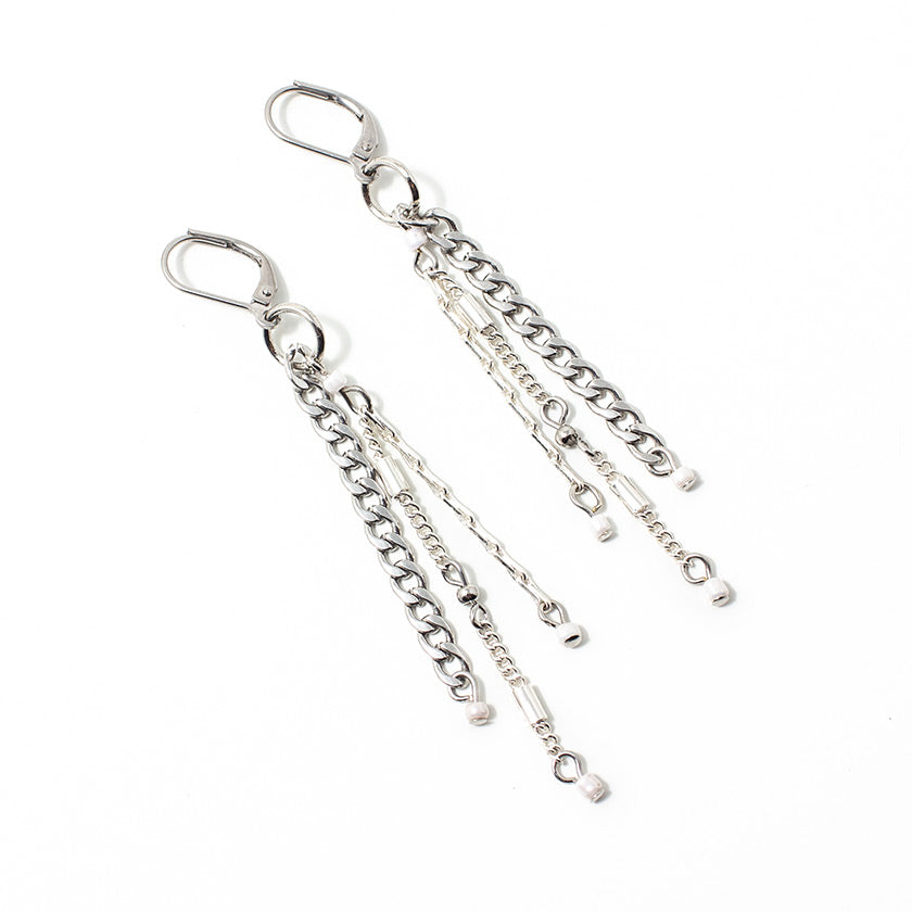 Boucles d'oreilles Deve Argent