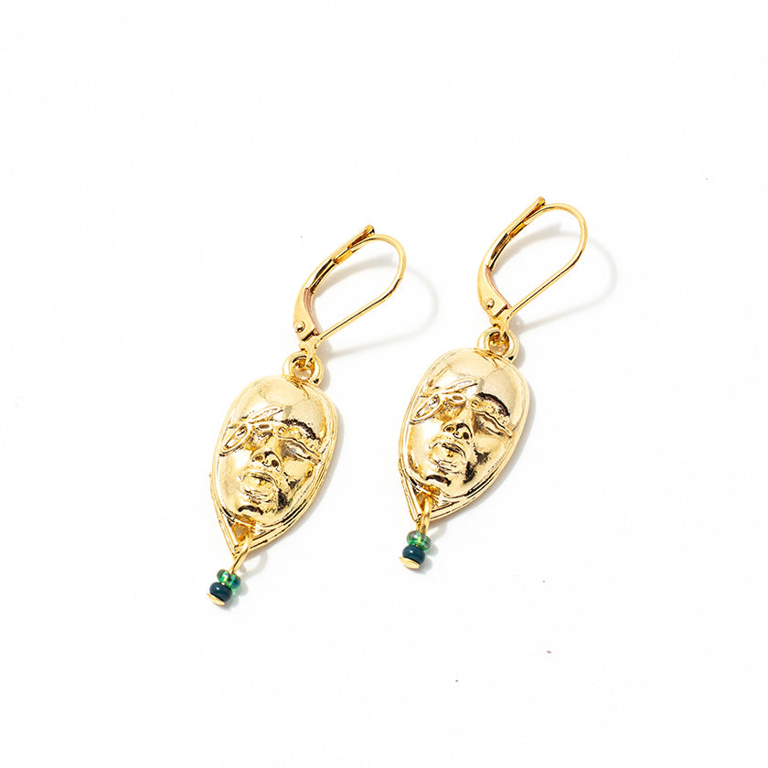 Lamo gold earrings