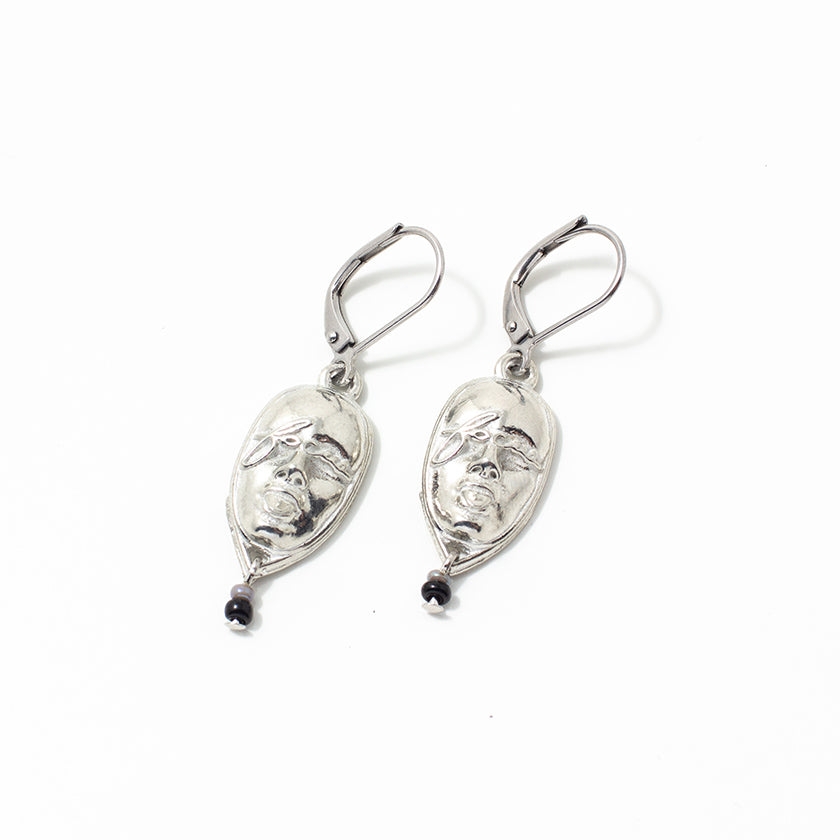 Lamo silver earrings