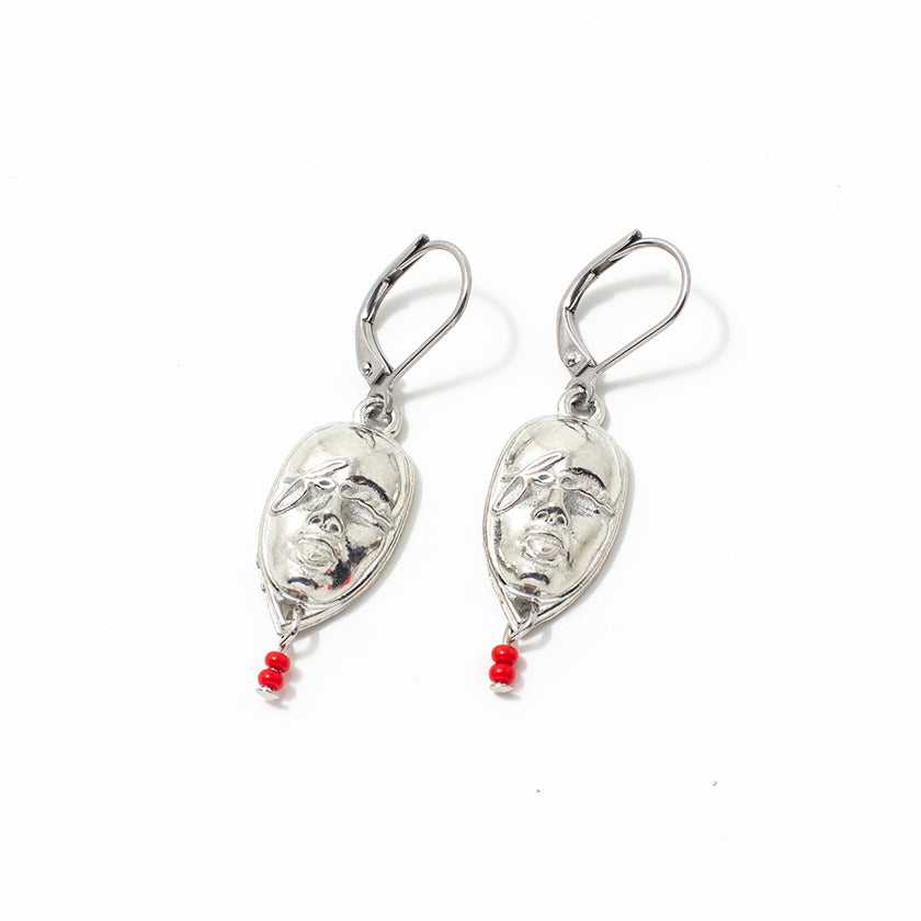 Lamo silver earrings