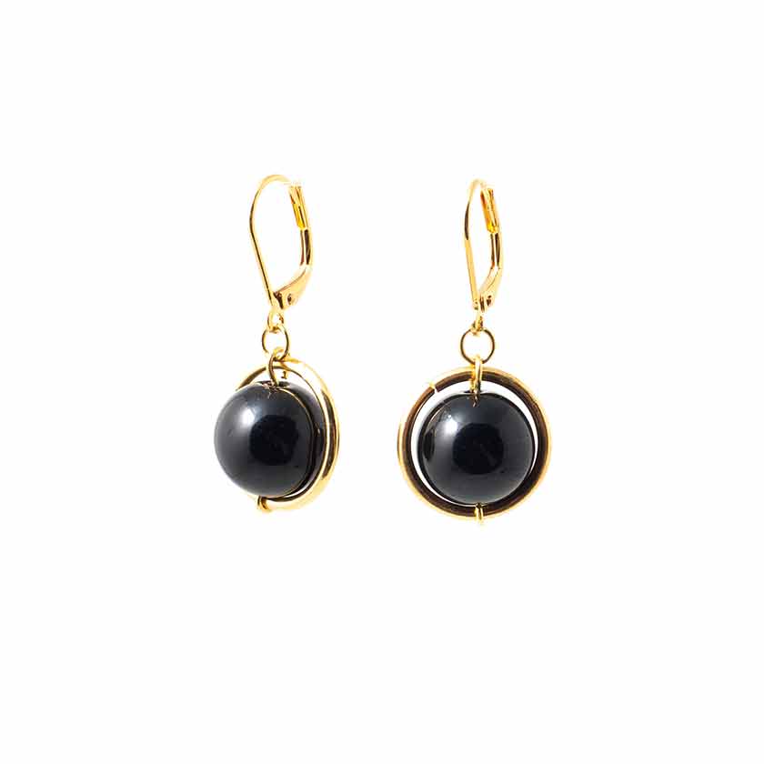 Chazu Gold Earrings