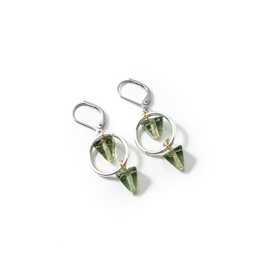 Boucles d'oreilles Jisy Deux tons