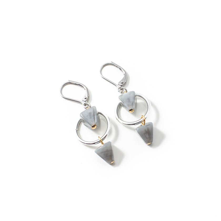 Jisy silver earrings