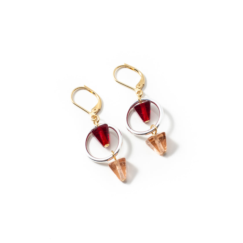 Jisy Two-tone Earrings