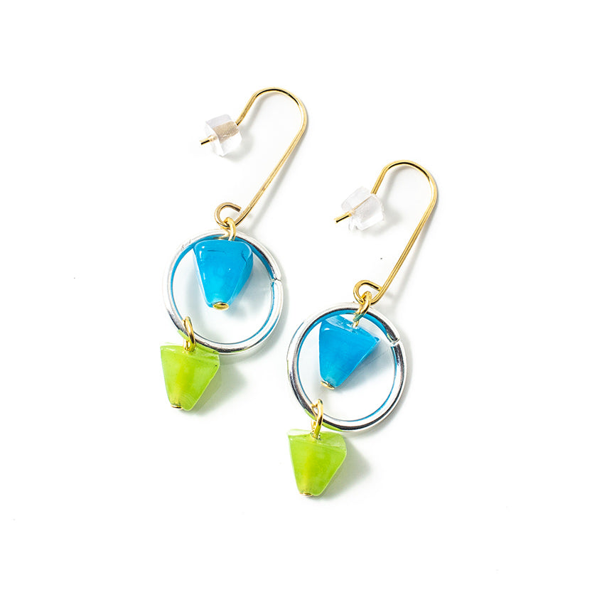 Boucles d'oreilles Jisy Deux tons
