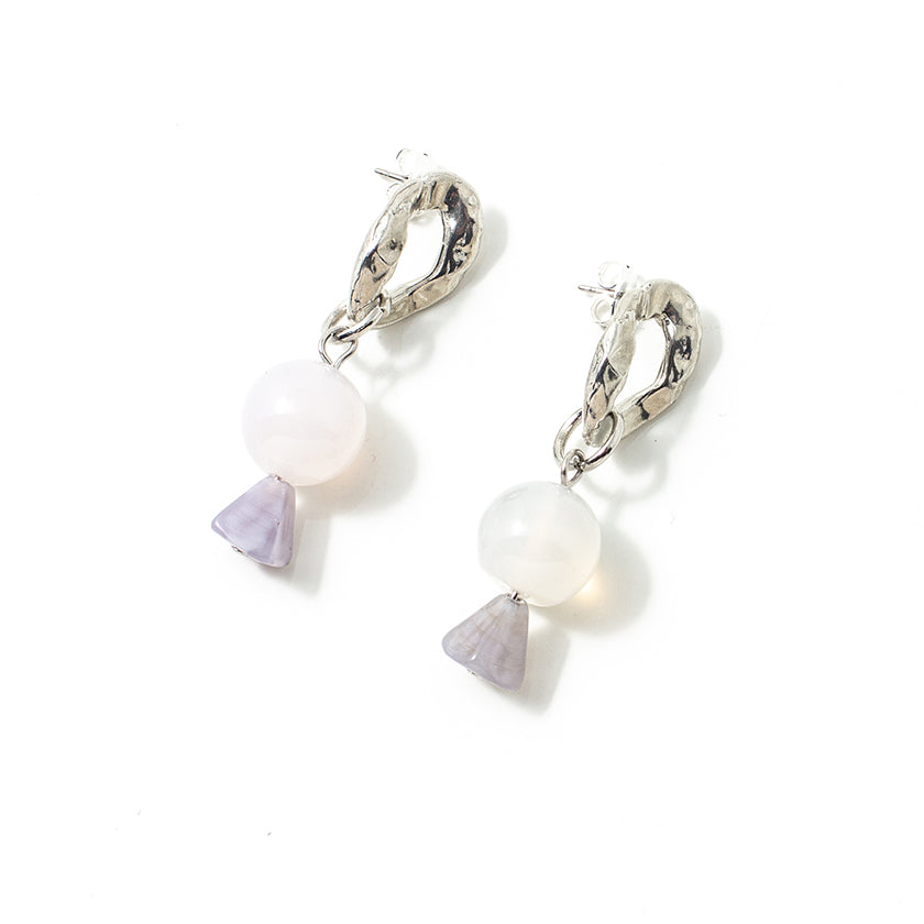 Boucles d'oreilles Maru Argent